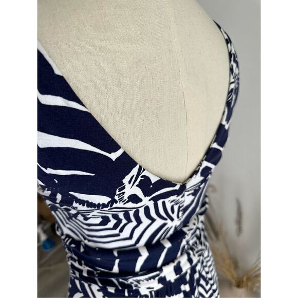 Lilly Pulitzer Sloane Maxi Dress Navy Umbrella Oh Cabana Boy Small - Picture 5 of 5
